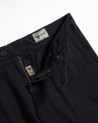 Masons New York Style Brushed Chinos Black 2 5964