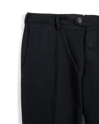 Masons New York Style Brushed Chinos Black 5963