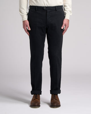 Masons New York Style Brushed Chinos Black 3 5748