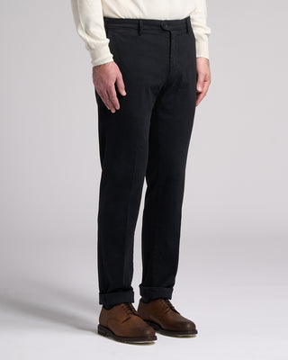 Masons New York Style Brushed Chinos Black 4 5749