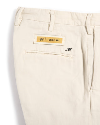 Masons New York Style Brushed Chinos Oyster 7 5883
