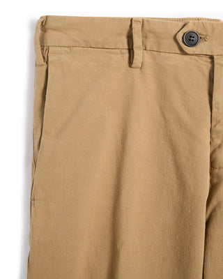 Masons New York Style Brushed Chinos Khaki 4 5885