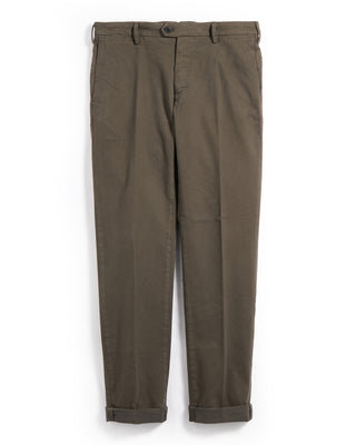Masons New York Style Brushed Chinos Brown 1 5956
