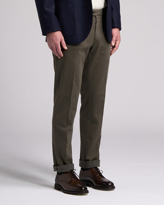 Masons New York Style Brushed Chinos Brown 4 5730