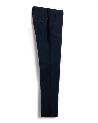 Masons Torino Brushed Twill Chinos Navy 12 5662