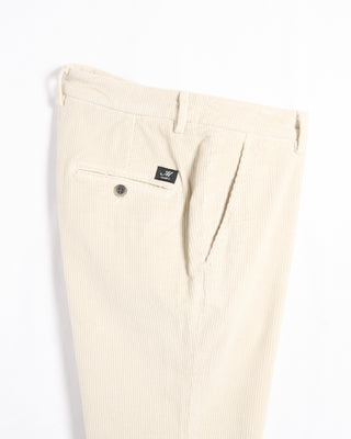 Masons Torino Mid Wale Corduroy Pants Oyster 4 6031