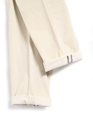 Masons Torino Mid Wale Corduroy Pants Oyster 5 6032