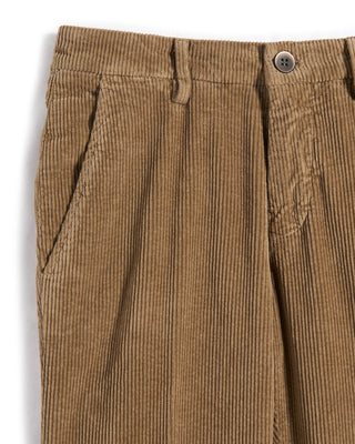 Masons Torino Mid Wale Corduroy Pants Khaki 4 5713