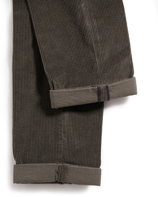 Masons Torino Mid Wale Corduroy Pants Olive Brown 17 5547