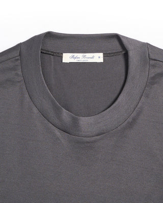 Stefan Brandt Eli Ultra "Urpima" Cotton T Shirt Anthracite 2 6465
