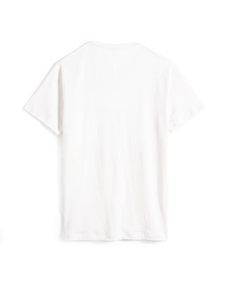 Stefan Brandt Enno White Heathered Linen T Shirt White 8 6555