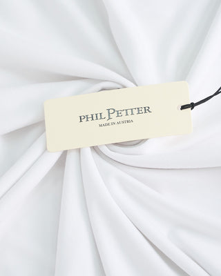 Phil Petter Sartorial Tech Premium Jersey Polo White  5