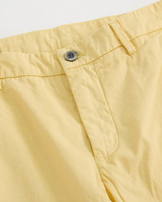 Masons Torino Style Solid Shorts Yellow 1 3