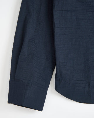 Phil Petter Japanese Fabric Full Zip Overshirt Navy 0 3