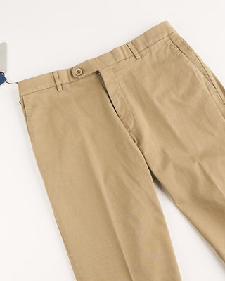 GTA Moda Cotton Flax Stretch Chinos Sand 5 1311