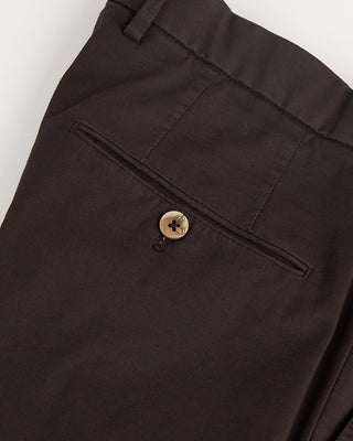 GTA Moda Cotton Flax Stretch Chinos Brown 2 1332