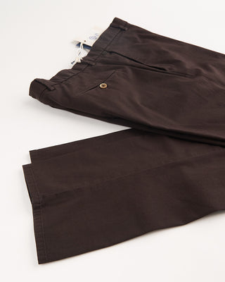 GTA Moda Cotton Flax Stretch Chinos Brown 3 1331