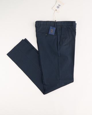 GTA Moda Cotton Flax Stretch Chinos Navy 1 1327