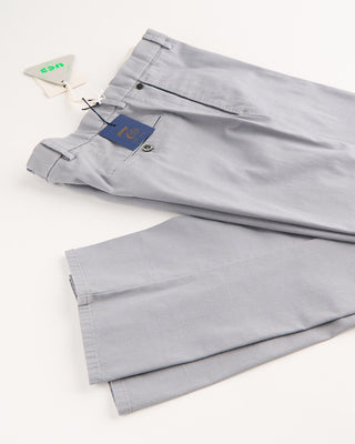 GTA Moda Cotton Flax Stretch Chinos Silver 2 1319