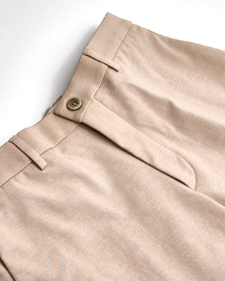 GTA Moda Cotton Stretch Luxury Casual Pants Beige 918