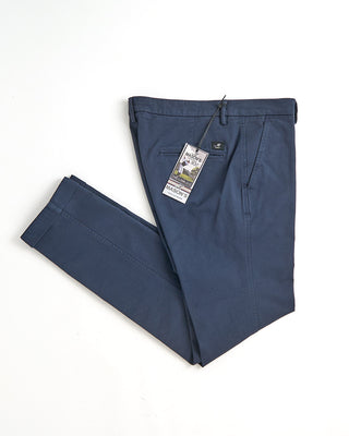 Masons Signature Jersey Torino Stretch Cotton Pants Navy 854