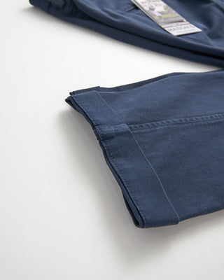Masons Signature Jersey Torino Stretch Cotton Pants Navy 855