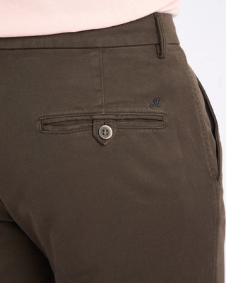 Masons Cotton Stretch Soft Touch Pant Chocolate 5 10929