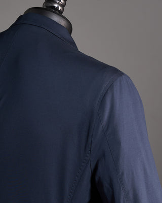 Stefan Brandt Luxury Cotton Stretch Sweater Blazer Navy 13 6550