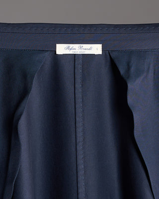 Stefan Brandt Luxury Cotton Stretch Sweater Blazer Navy 14 6551