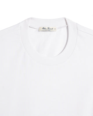Stefan Brandt Eli Ultra Urpima Cotton T Shirt White 2 6462