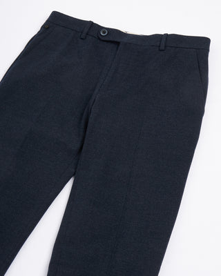 GTA Moda Washable Tech Flannel Tailored Fit Dress Pants Blue 138