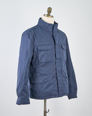 Masons Signature Jersey M74 Stretch Cotton Jacket Navy 1632