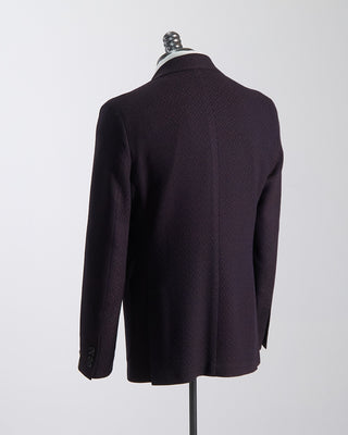 'Hampton' Fit Comfortwear Stretch Jacquard Wool Knit Sport Jacket