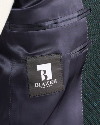 Jack Victor Emerald Green Wool Stretch Pique Hampton Sport Jacket Green 11 6333