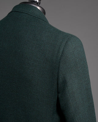 Jack Victor Emerald Green Wool Stretch Pique Hampton Sport Jacket Green 9 6326