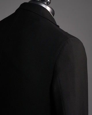 Jack Victor Black Hopsack Comfortwear Hampton Fit Blazer Black 13 6340