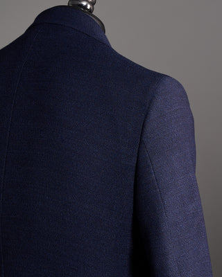 Jack Victor Navy Hopsack Comfortwear Hampton Fit Blazer Navy 10 6532