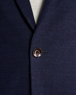 Jack Victor Navy Hopsack Comfortwear Hampton Fit Blazer Navy 6 6535