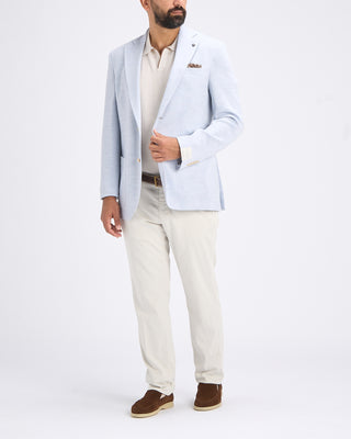 Jack Victor Loro Piana Capolavoro Knit Jersey Soft Jacket Light Blue 2 10875