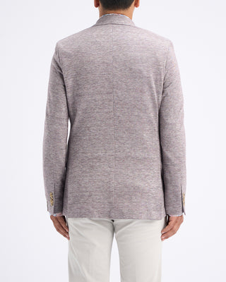 Jack Victor Loro Piana Summertime Knit Jersey Soft Jacket Mauve 6 11346