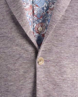 Jack Victor Loro Piana Summertime Knit Jersey Soft Jacket Mauve 9 11352