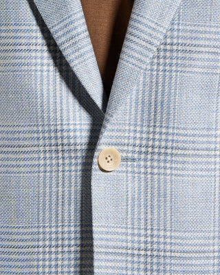 Jack Victor Wool Silk Linen summertime Sport Jacket Light Blue 4 9973