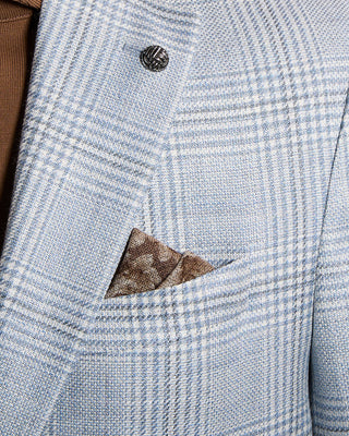 Jack Victor Wool Silk Linen summertime Sport Jacket Light Blue 5 9974