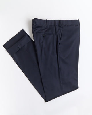 Coppley Tone On Tone Jacquard Check Super 110s Stretch Gibson Regular Fit Suit Midnight 2672