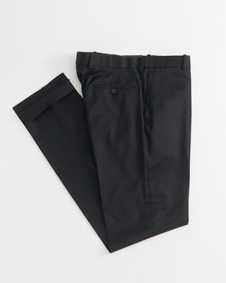 Coppley Cade Super 100S Black Wool Pants Black 1 1
