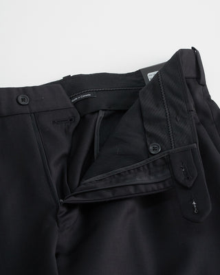 Coppley Cade Super 100S Black Wool Pants Black 1 5