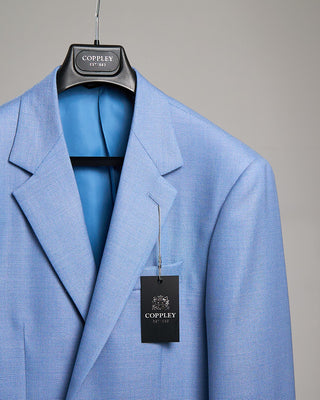 Coppley Ice Blue Hopsack Sport Jacket Light Blue 5 1678
