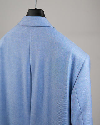 Coppley Ice Blue Hopsack Sport Jacket Light Blue 8 1679