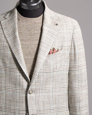 Coppley Nailhead Two Tone Suit Charcoal 12 9919