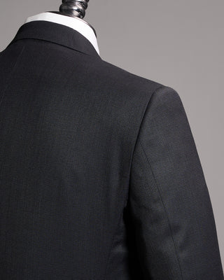Coppley Nailhead Two Tone Suit Charcoal 28 10051